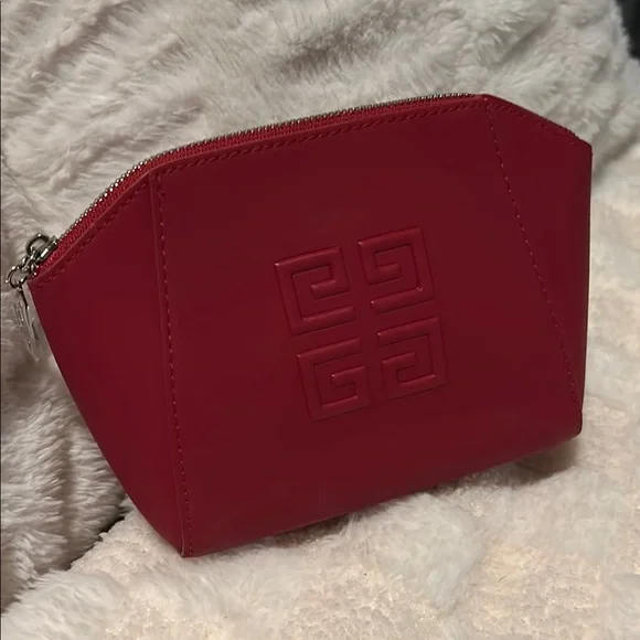 Givenchy Red Cosmetic Bag - Picture 1 of 10